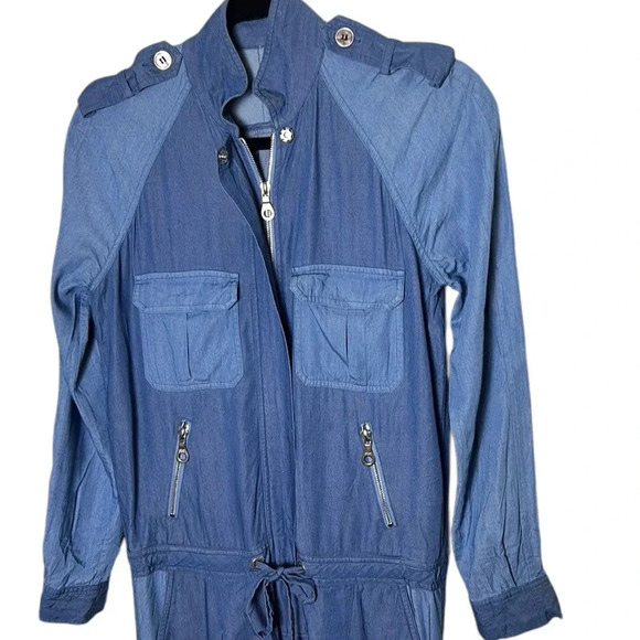 L.A.M.B. 🇨🇦 Gwen Stephanie Tencel jumpsuit ,eight pockets!designer,runaway,EC - Picture 5 of 14